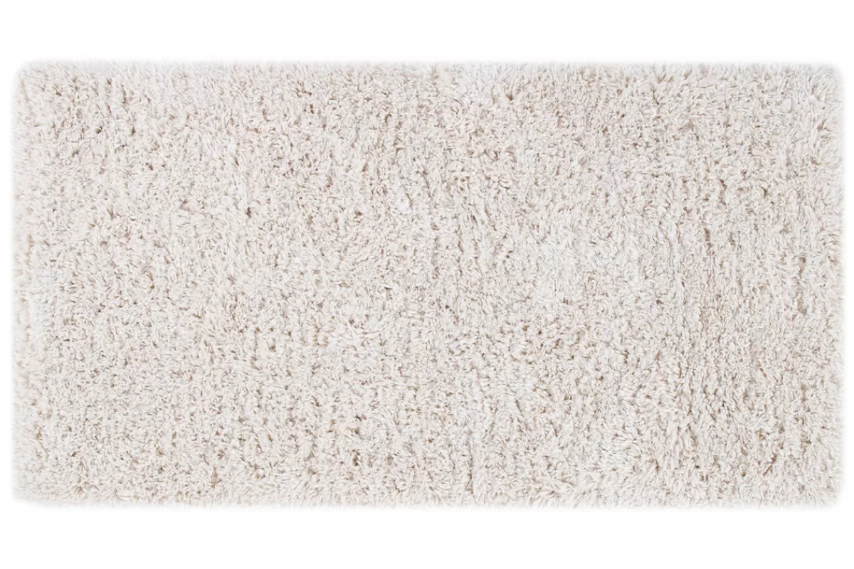 Miliboo Alfombras-Alfombra reciclada de pelo largo color marfil 160 × 230 cm AIMEE