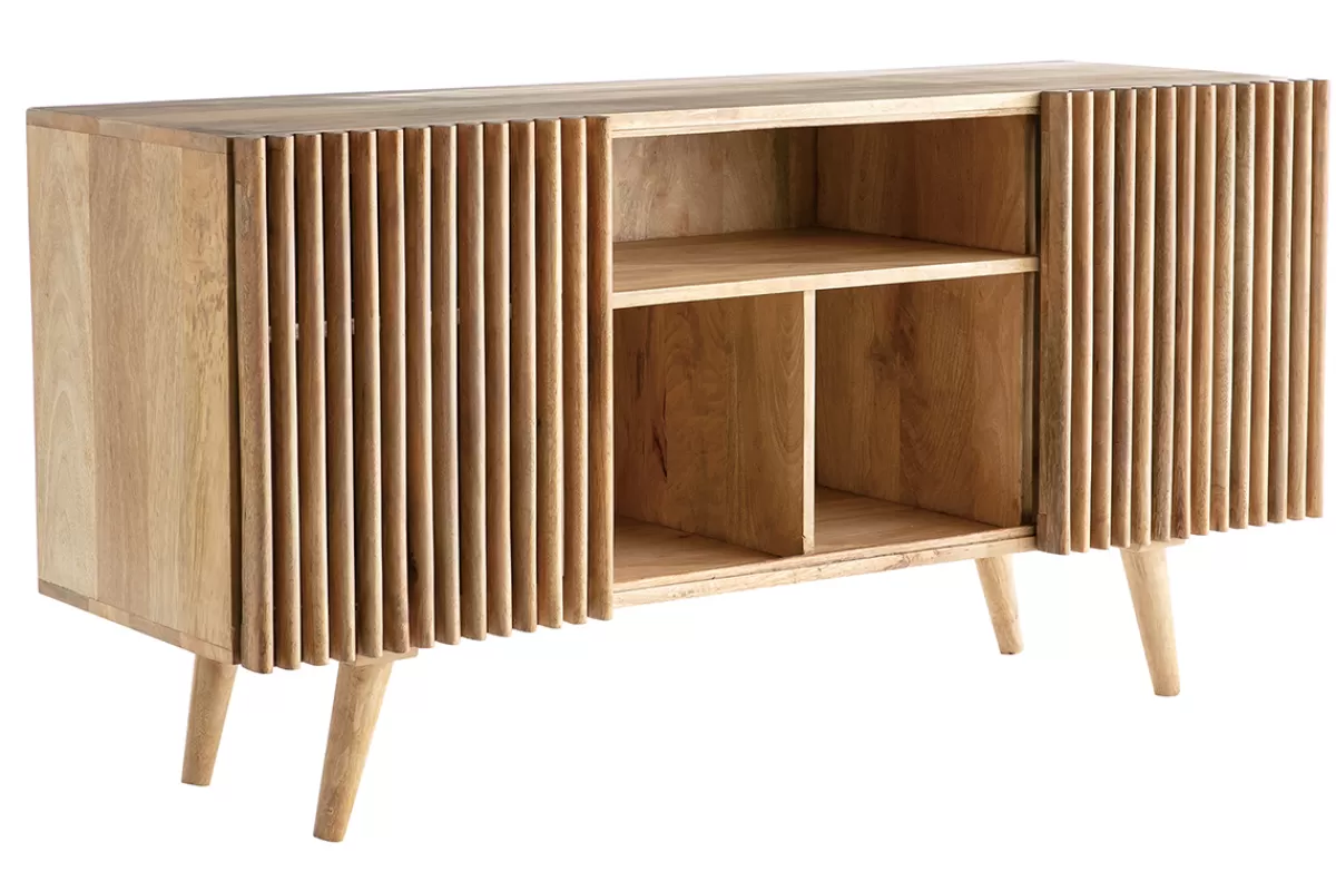 Miliboo Aparadores-Aparador en mango con puertas correderas ALBA
