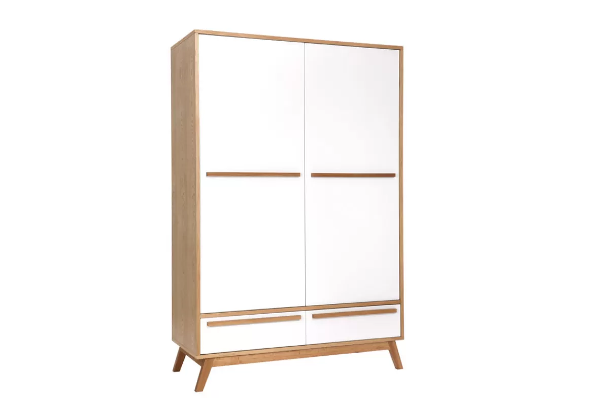 Miliboo Armario-Armario dos puertas diseno escandinavo HELIA