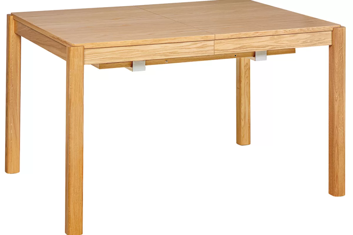 Miliboo Mesa De Comedor Fija | Mesa Extensible-Mesa de comedor extensible acabado roble L125-238 cm AGALI