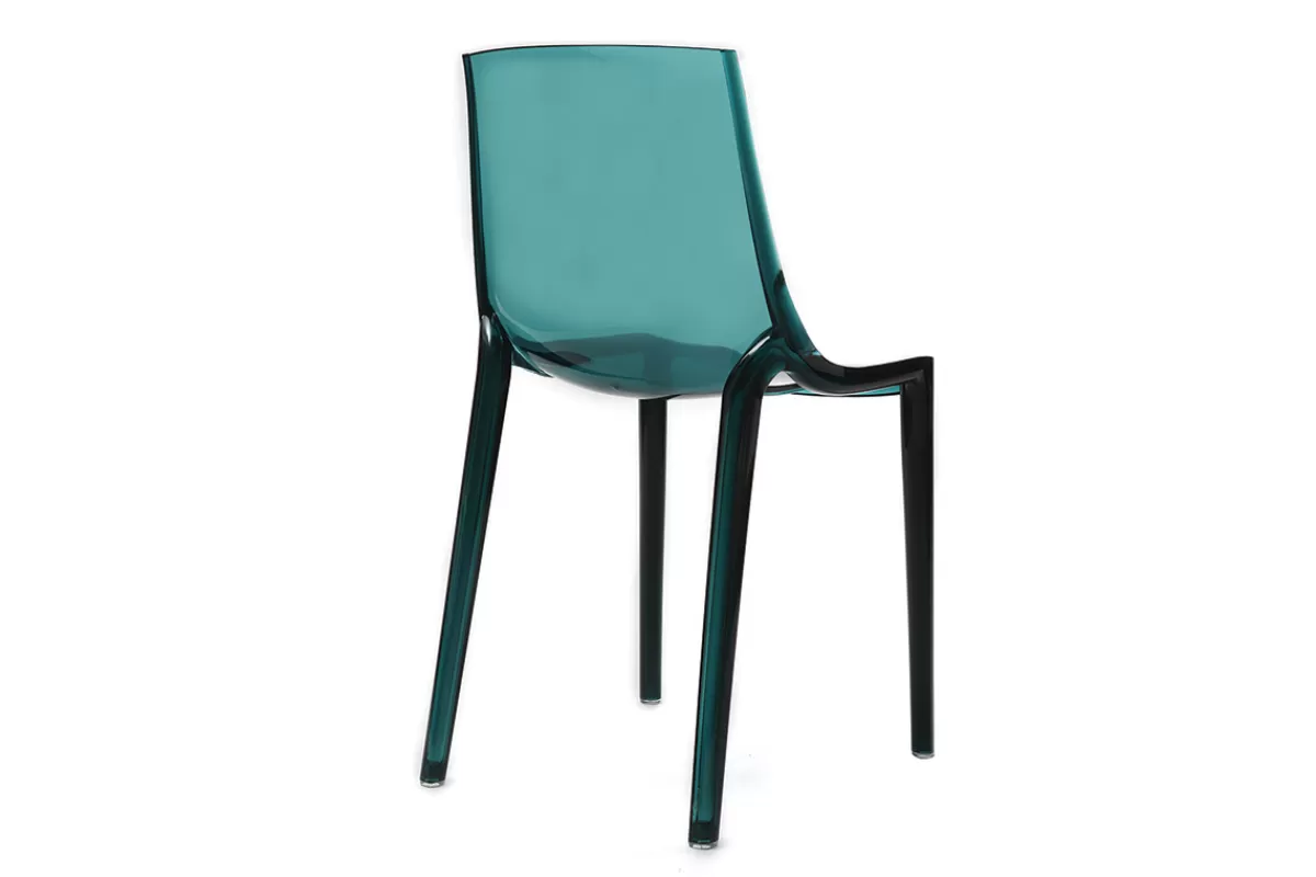 Miliboo Sillas Modernas | Silla De Jardín-Sillas diseño verde agua lote de 2 interior / exterior YZEL
